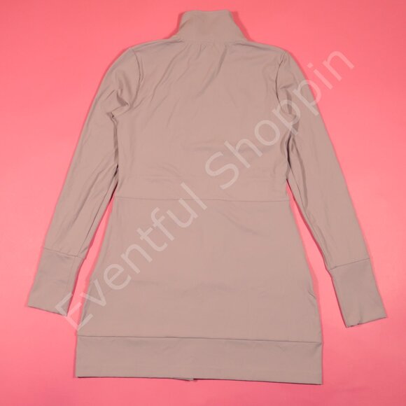 Any Age Activewear Sedona Xlong High Collar Jacket in Blush Pink Size 2X - Picture 3 of 6